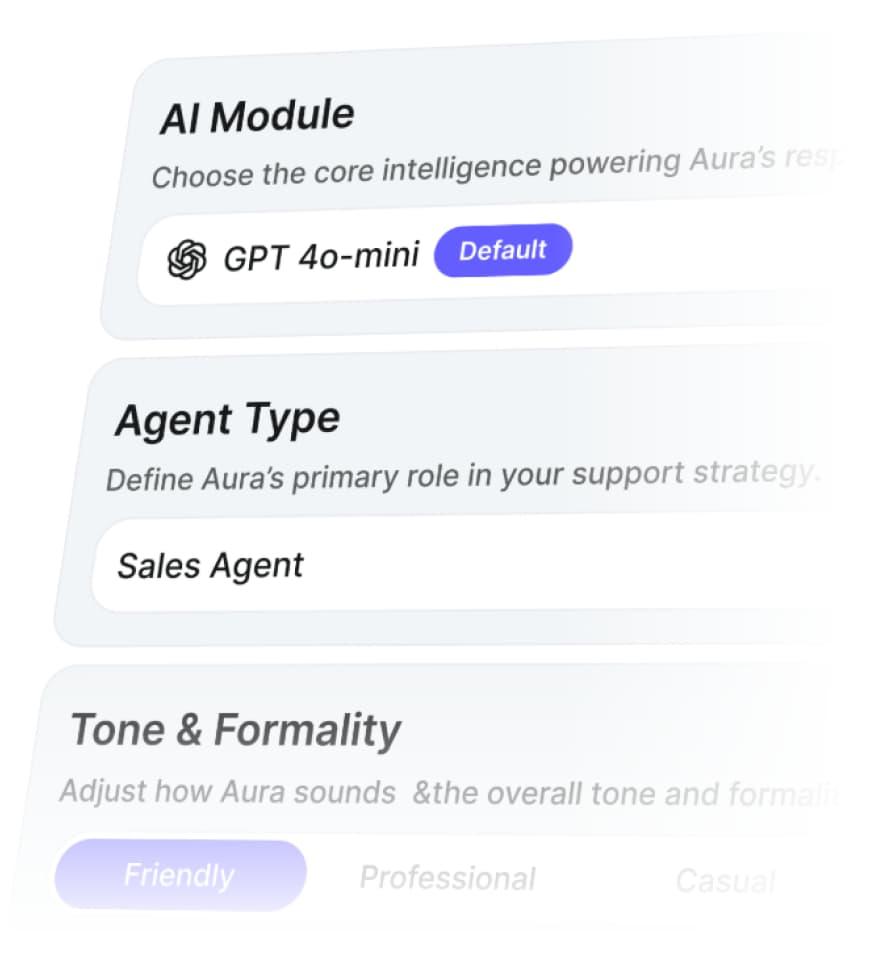 Configurable AI Personality